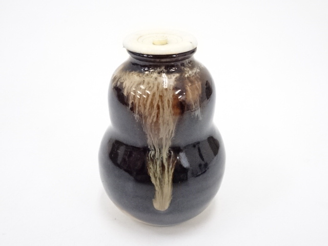 茶道具 茶入 定一 共箱 茶道具 瓢形 茶入 桶谷定一 共箱 仕覆 - メルカリ